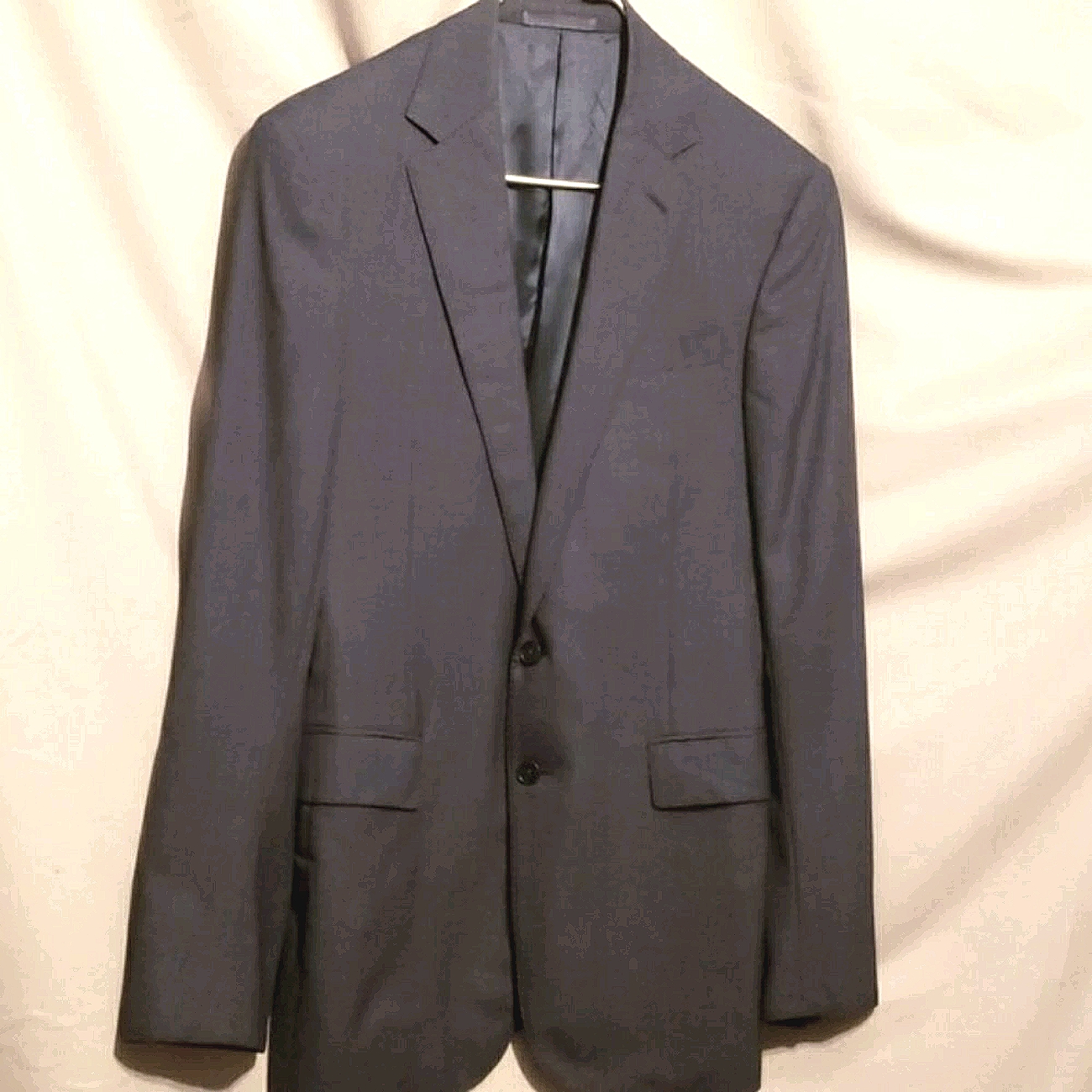Men Ralph Lauren Charc.Grey Plaid Suit Jkt Sz 39
